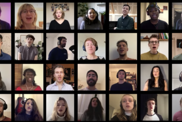 online team building music voice singing incentive conference convention