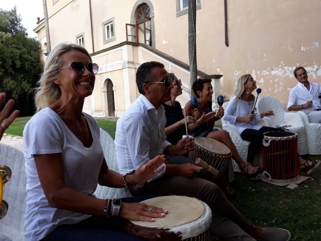 attività musicali evento aziendale onebeat