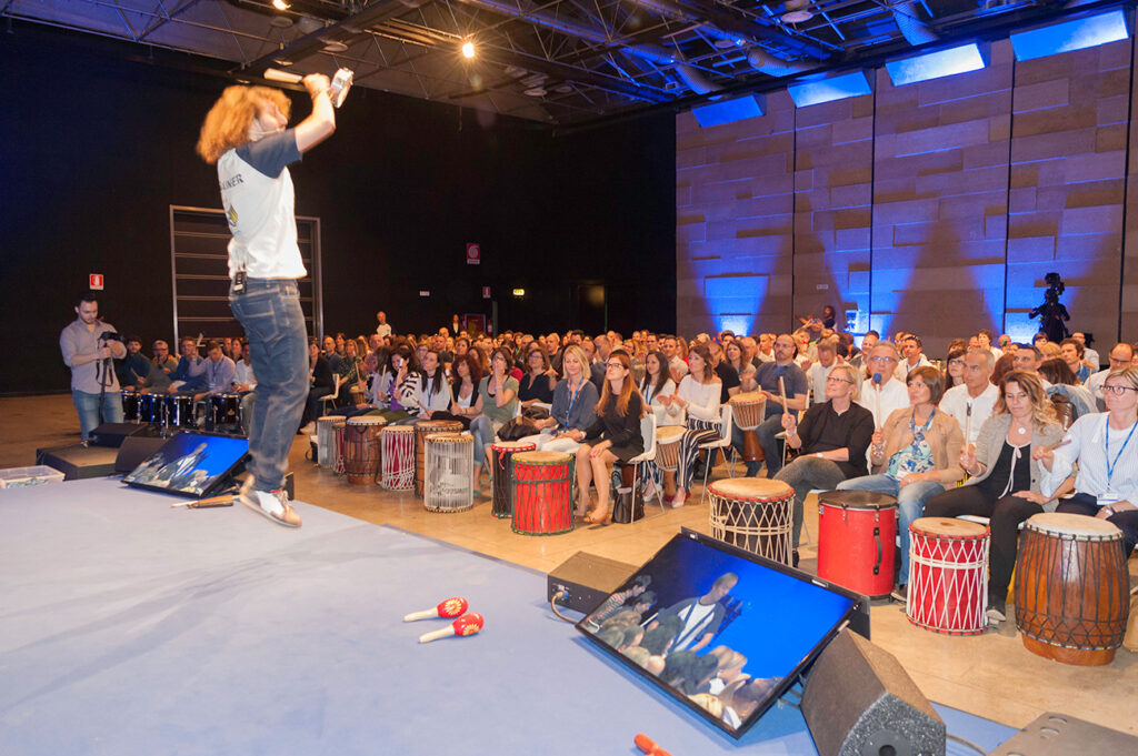 music team building florence drums percussion onebeat