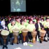 the drum dance show team building onebeat