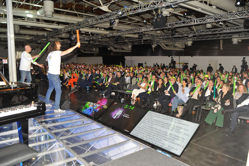 tubi sonori energizer grandi eventi
